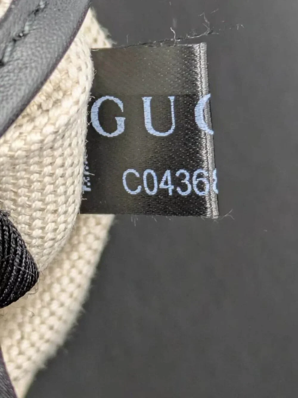 Gucci GG Supreme Monogram Canvas Horsebit 1955 Medium Flap Bag Beige Black Ebony - Picture 11 of 15